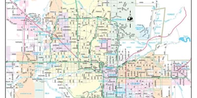 Street map-Phoenix